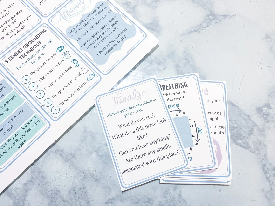 Calm mind flashcards